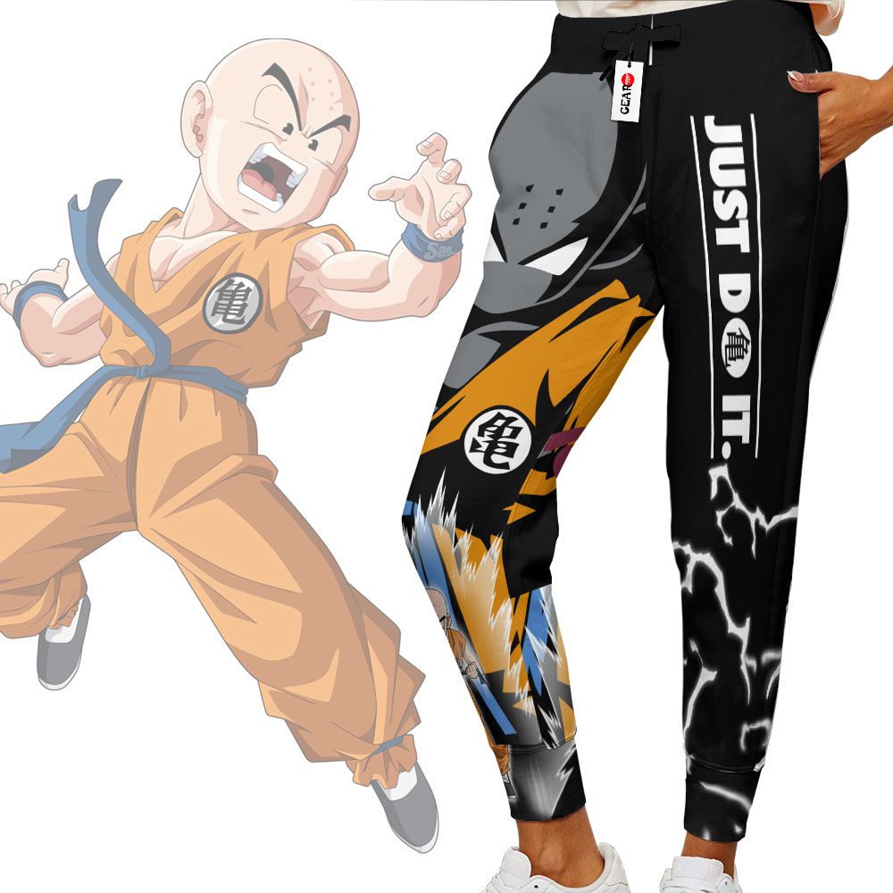 Krillin Joggers Custom Just Do It Dragon Ball Anime Sweatpants G01210