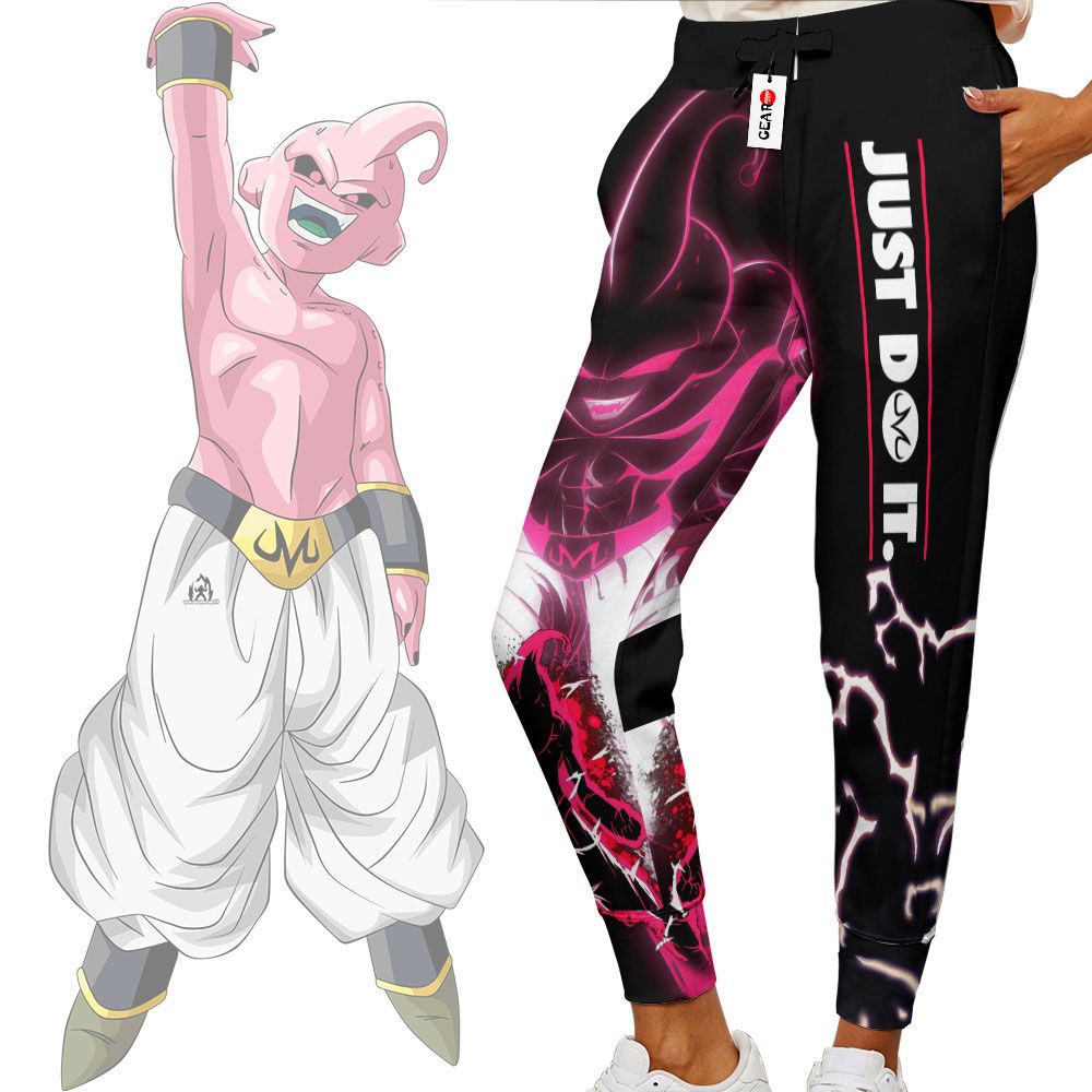 Majin Buu Joggers Custom Just Do It Dragon Ball Anime Sweatpants G01210