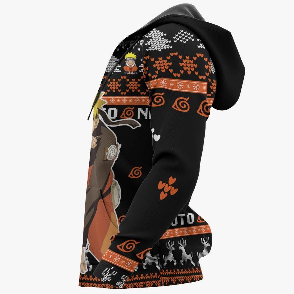 Uzumaki Naruto Ugly Christmas Sweater Custom Naruto Anime Xmas Gifts GO0110