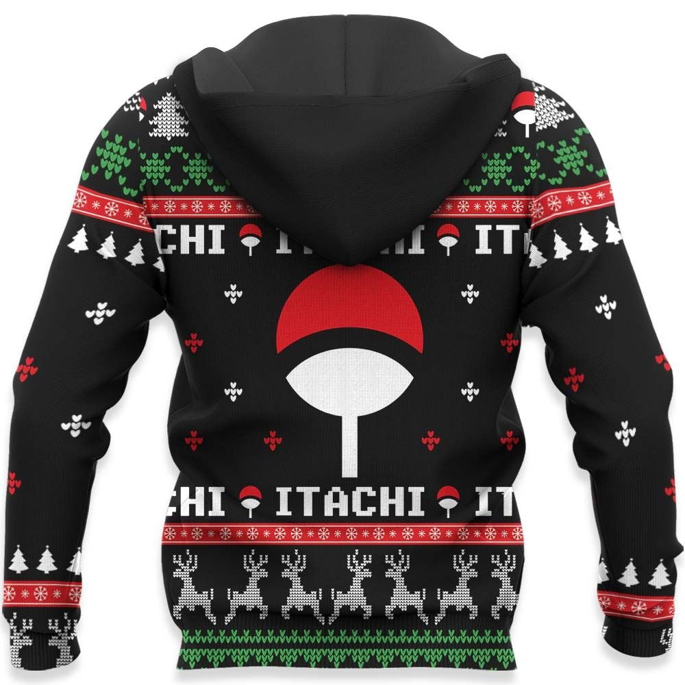 Anbu Itachi Ugly Christmas Sweater Custom Naruto Anime Xmas Gifts GO0110