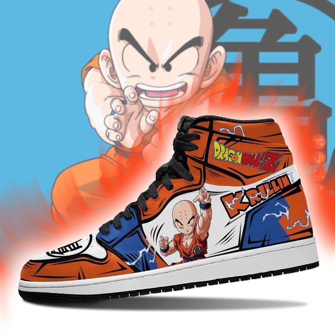 DBZ Krillin Sneakers Custom Anime Dragon Ball Z Shoes GO1210