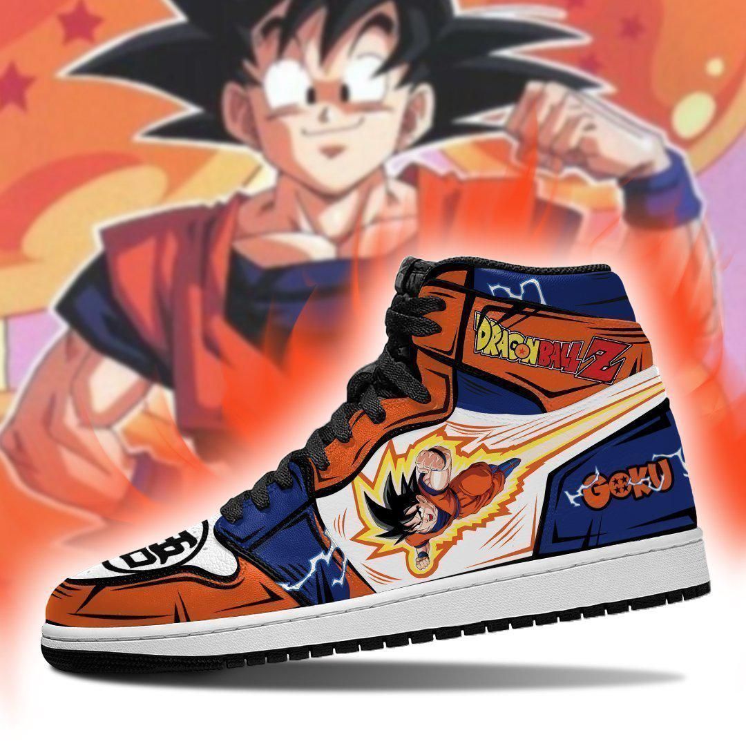 Goku Sneakers Custom Anime Dragon Ball Z Shoes GO1210