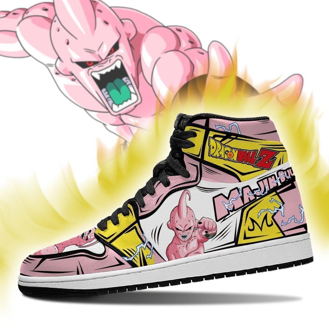 Skinny Majin Buu Sneakers Custom Anime Dragon Ball Z Shoes GO1210