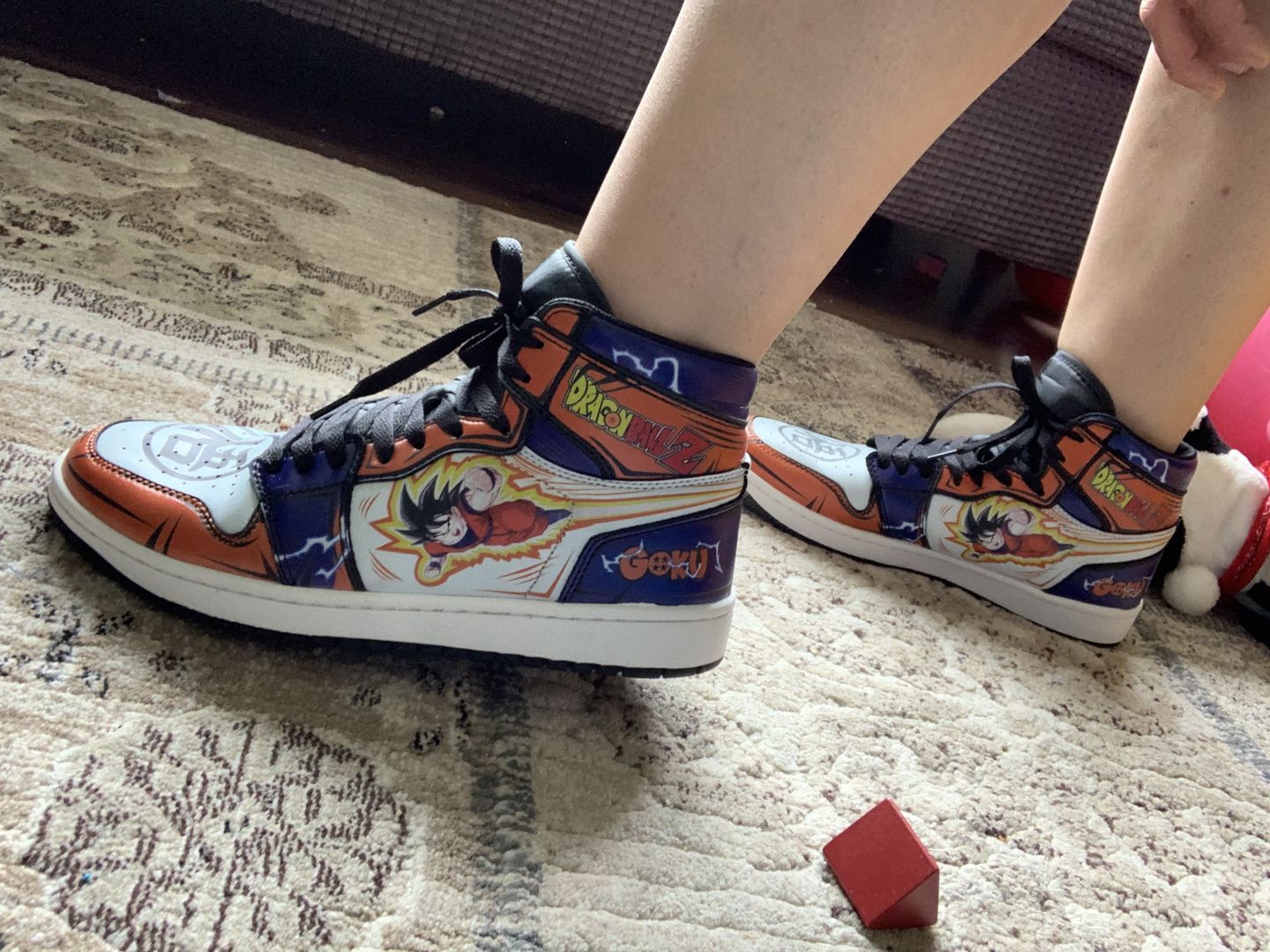 Goku Sneakers Custom Anime Dragon Ball Z Shoes GO1210