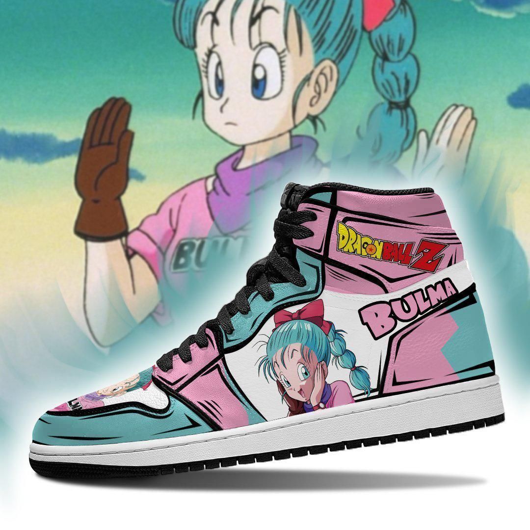 DBZ Bulma Sneakers Custom Anime Dragon Ball Z Shoes GO1210