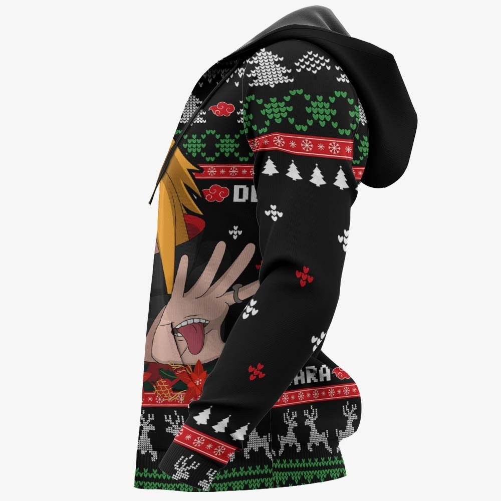 Akatsuki Deidara Ugly Christmas Sweater Custom Naruto Anime Xmas Gifts GO0110