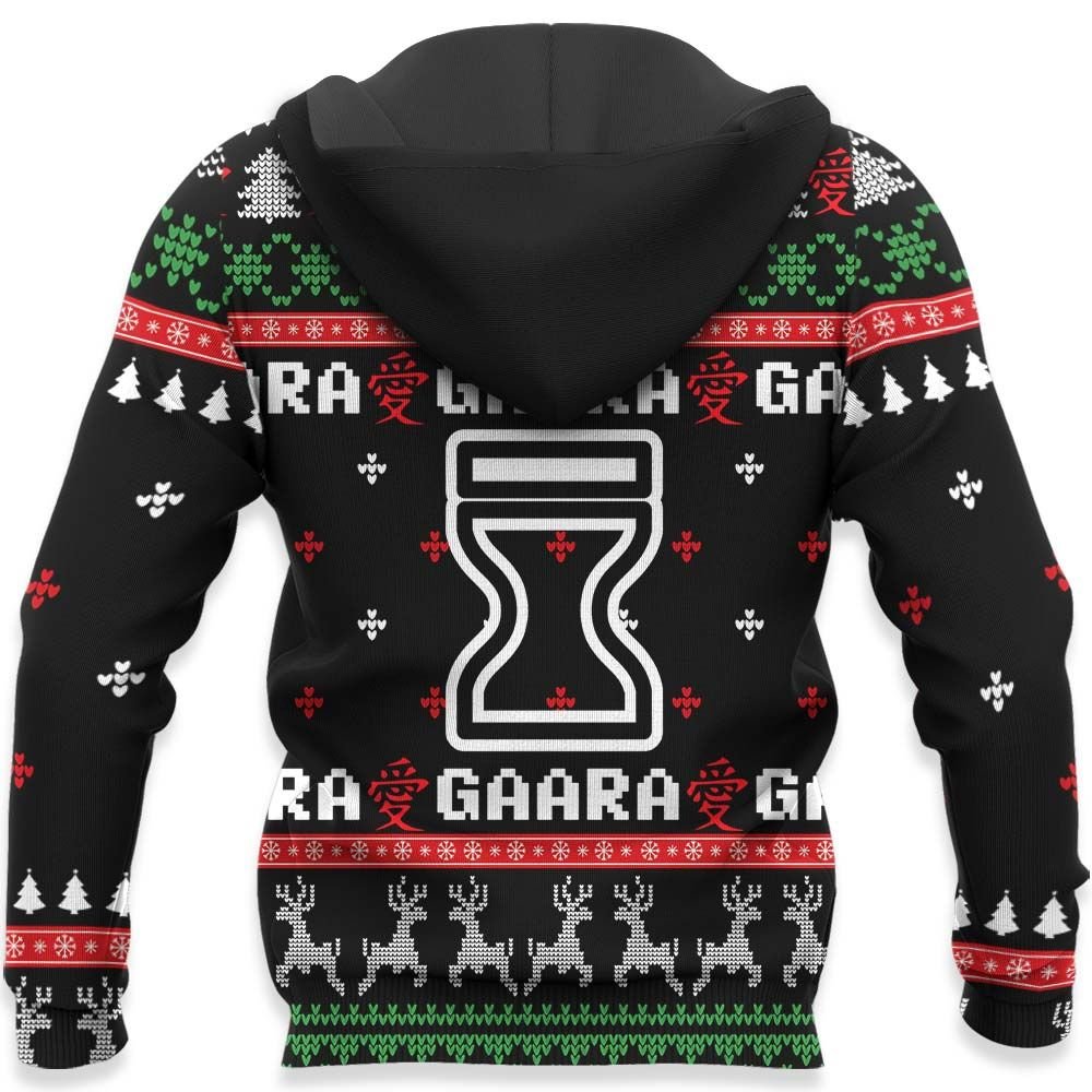 Cute Gaara Ugly Christmas Sweater Custom Naruto Anime Xmas Gifts GO0110