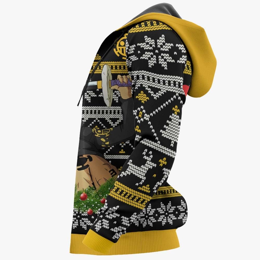 Trafalgar Law Ugly Christmas Sweater Custom One Piece Anime Xmas Gifts GO0110