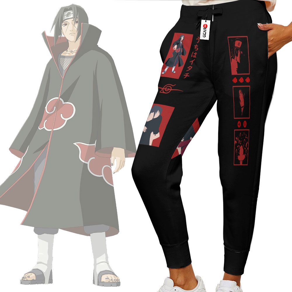 Akatsuki Itachi Joggers Custom Anime Sweatpants G01210