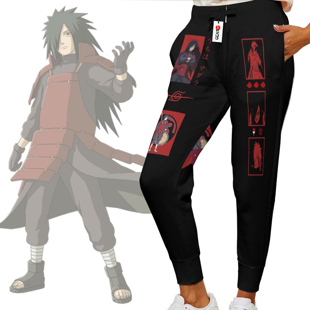 Akatsuki Madara Joggers Custom Anime Sweatpants G01210