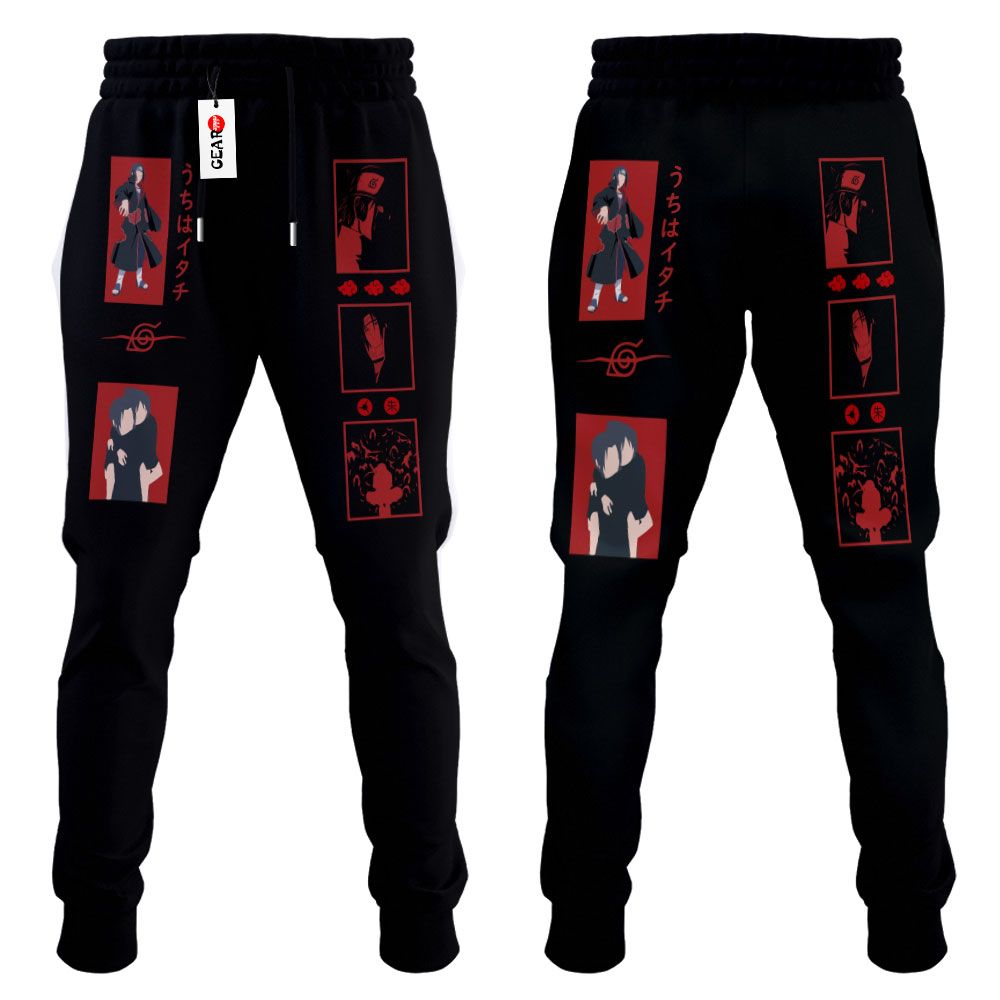 Akatsuki Itachi Joggers Custom Anime Sweatpants G01210