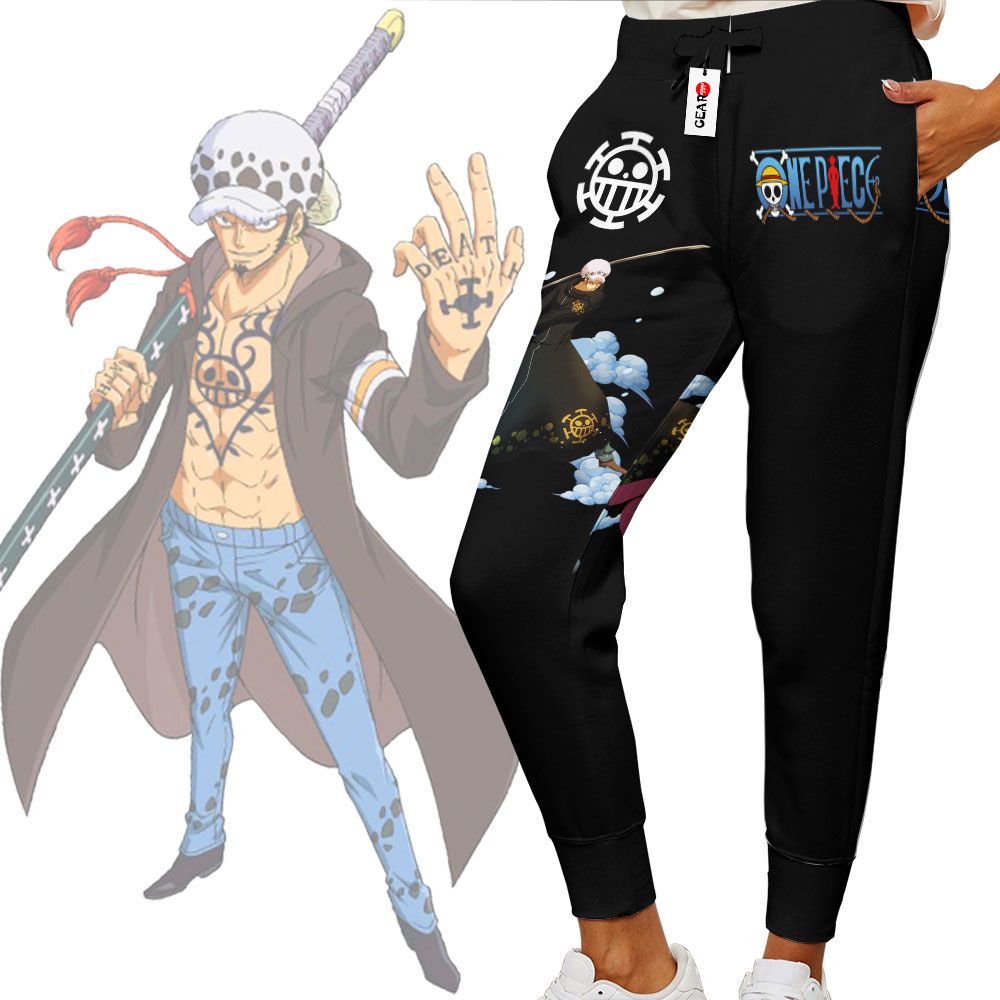Trafalgar Law Joggers Custom Anime One Piece Sweatpants G01210