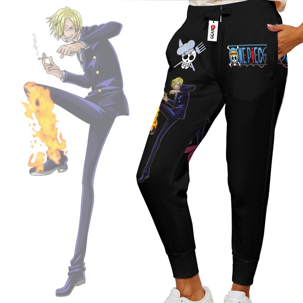 Vinsmoke Sanji Joggers Custom Anime One Piece Sweatpants G01210