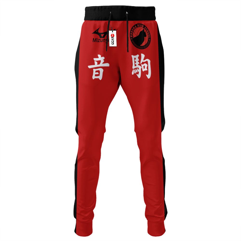 Nekoma Uniform Joggers Custom Anime Haikyuu Sweatpants G01210