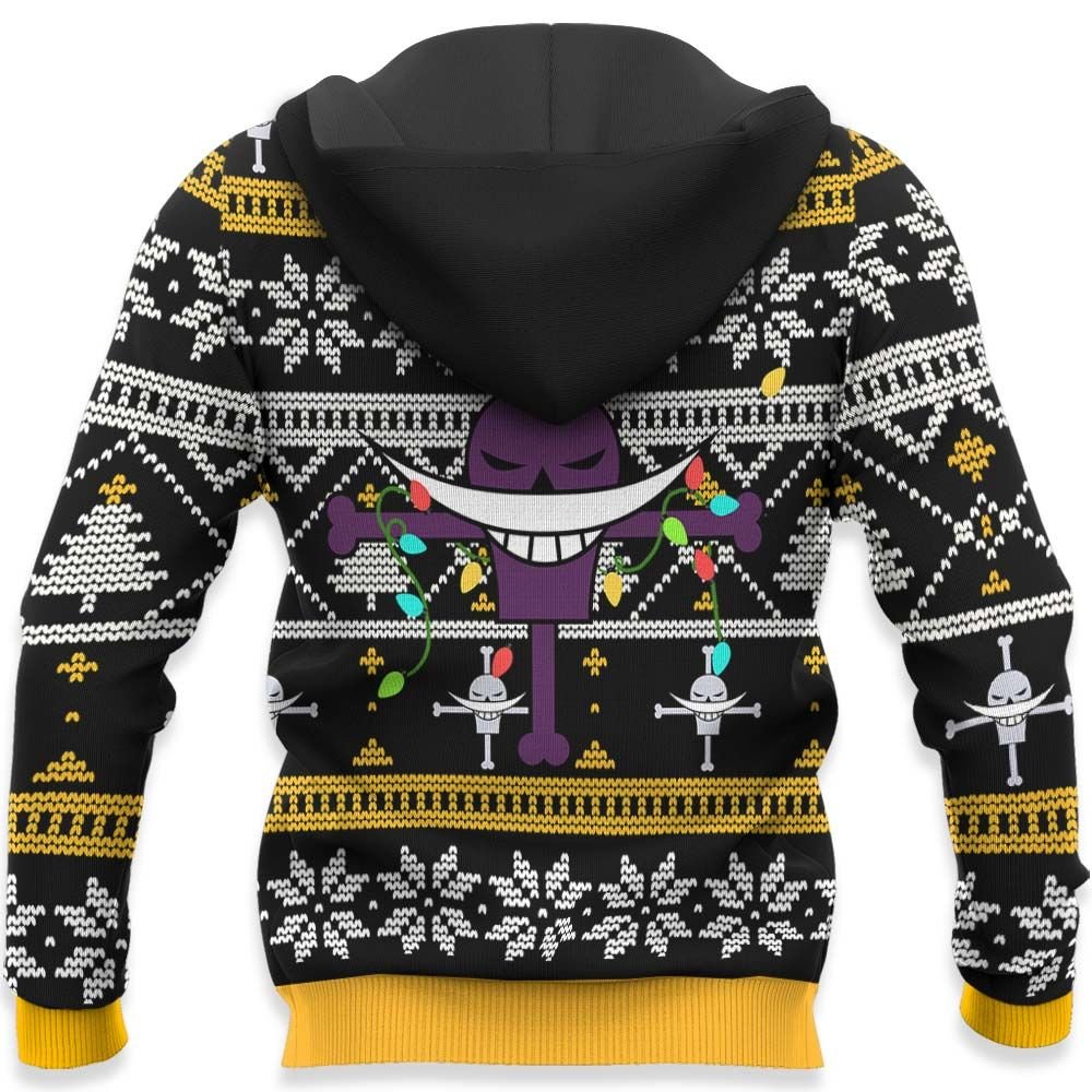 Whitebeard Ugly Christmas Sweater Custom One Piece Anime Xmas Gifts GO0110