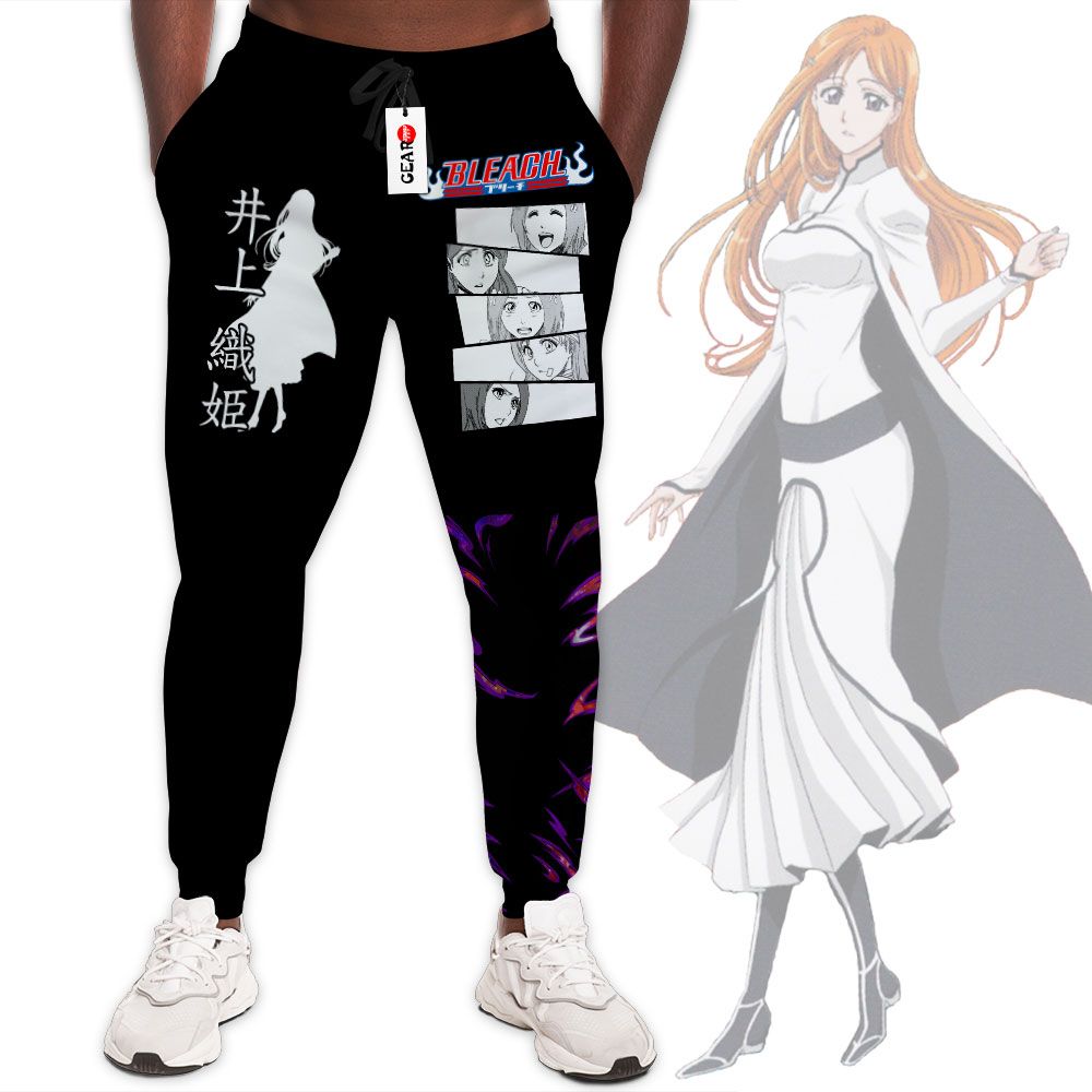 Inoue Orihime Joggers Custom Anime Bleach Sweatpants G01210