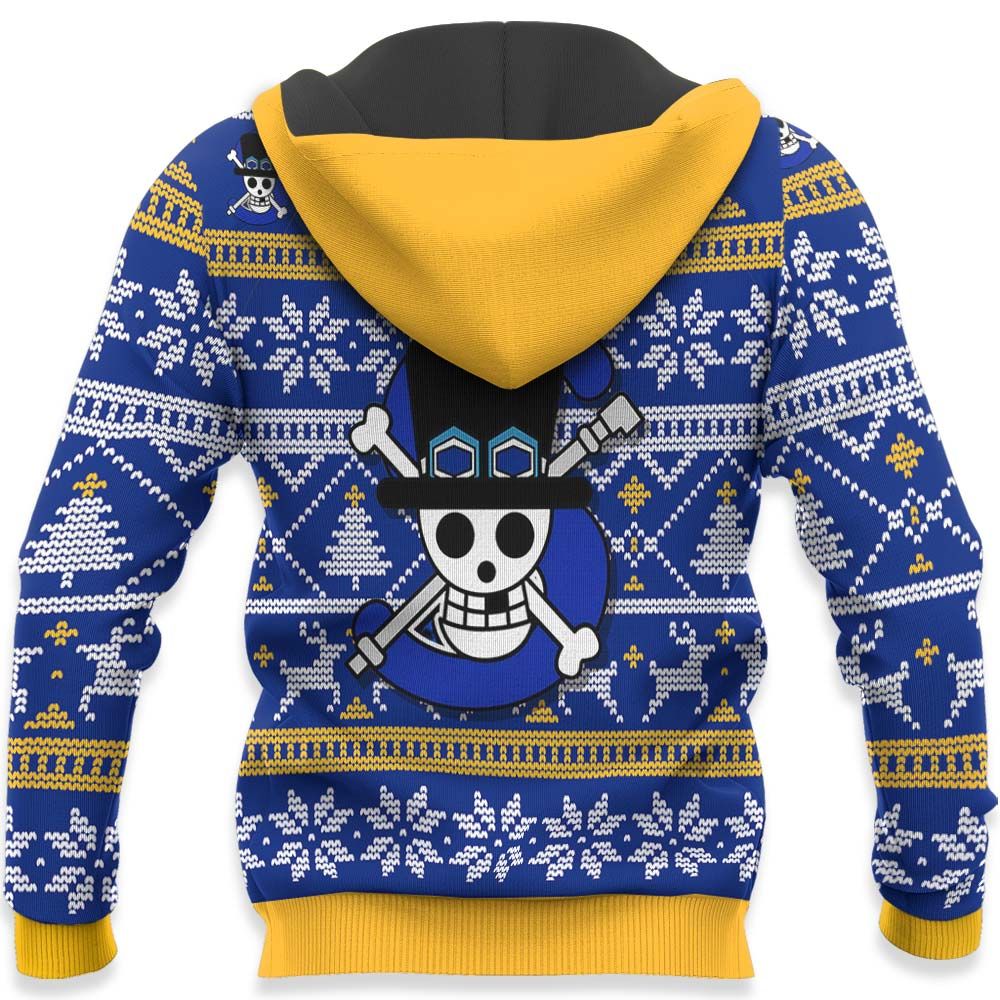 Sabo Ugly Christmas Sweater Custom One Piece Anime Xmas Gifts GO0110