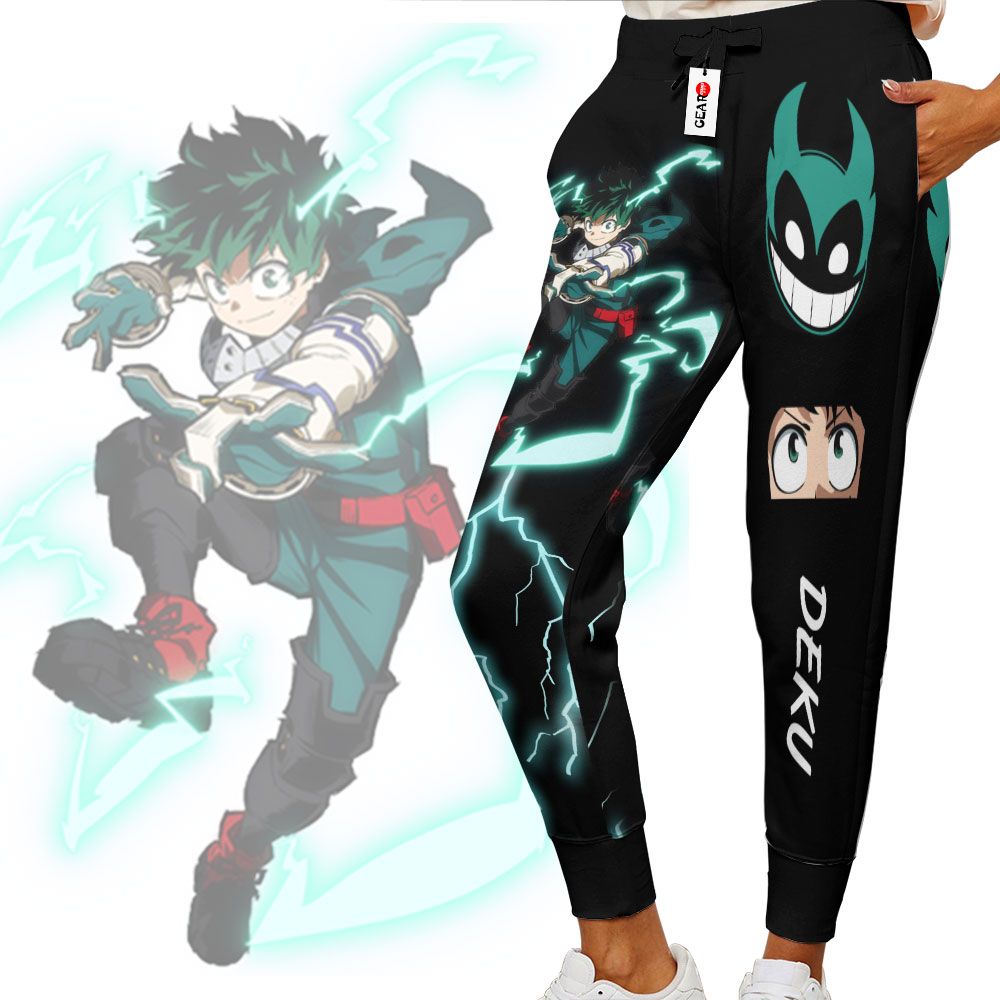 BNHA Deku Joggers Custom Anime My Hero Academia Sweatpants G01210