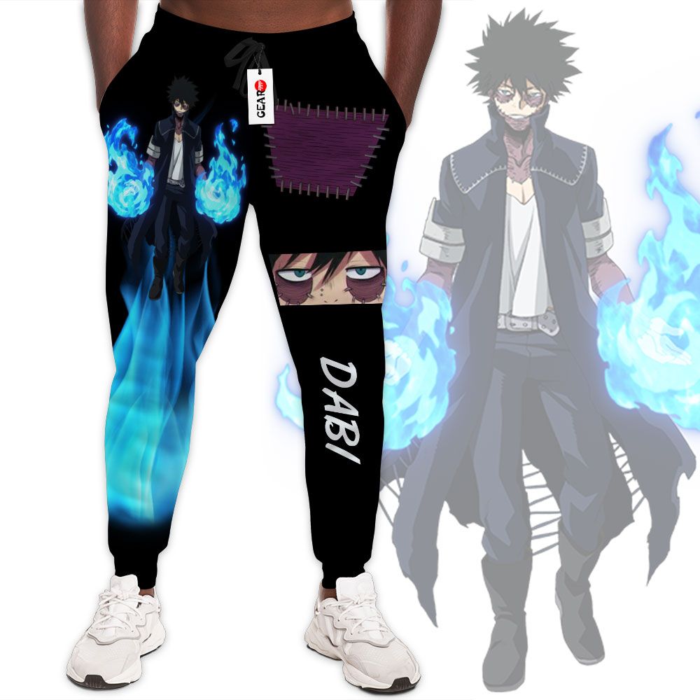 BNHA Dabi Joggers Custom Anime My Hero Academia Sweatpants G01210