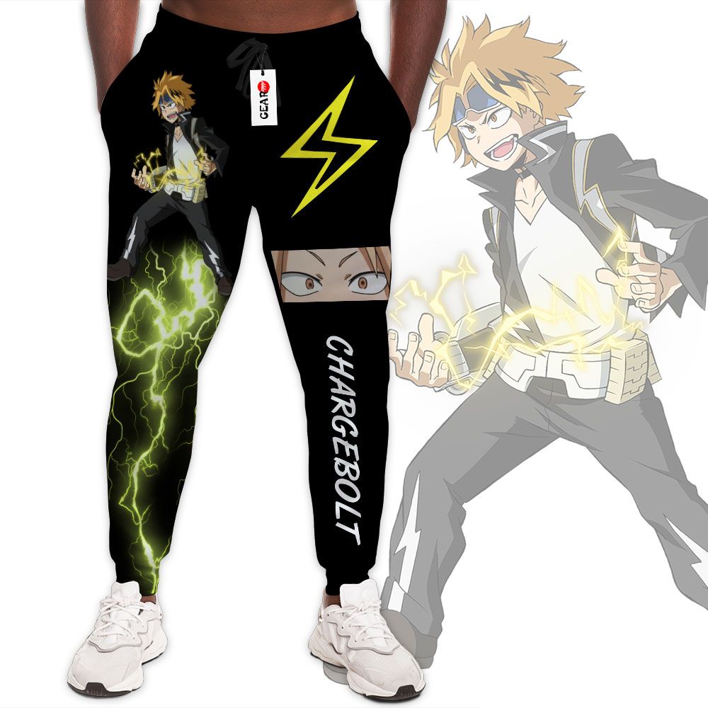 Denki Kaminari Joggers Custom Anime My Hero Academia Sweatpants G01210