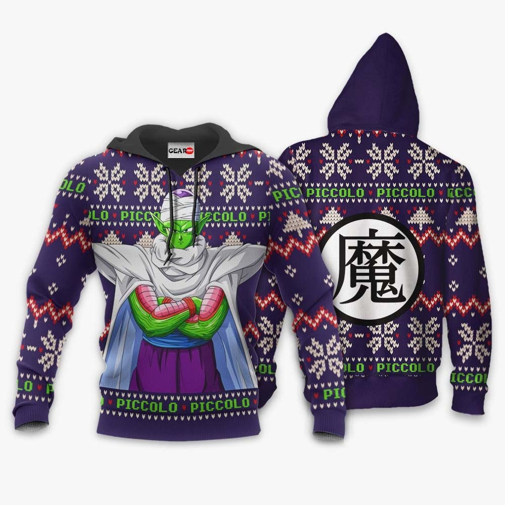 Piccolo Christmas Sweater Custom Anime Dragon Ball Xmas Gifts GO0110
