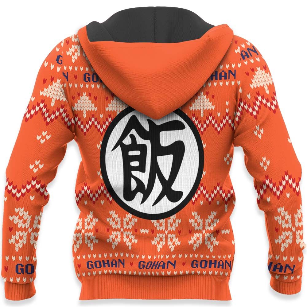 Gohan Christmas Sweater Custom Anime Dragon Ball Xmas Gifts GO0110