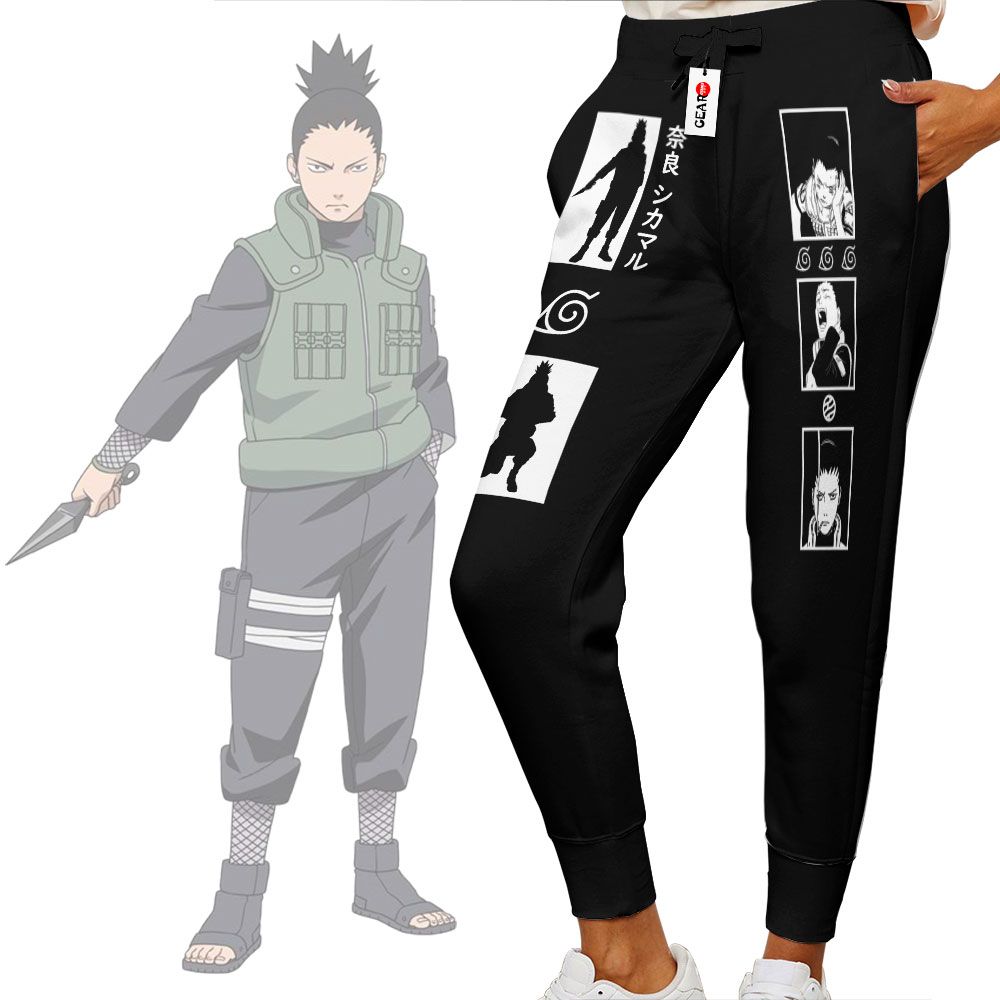 Shikamaru Joggers Custom Anime Naruto Sweatpants Merch G01210