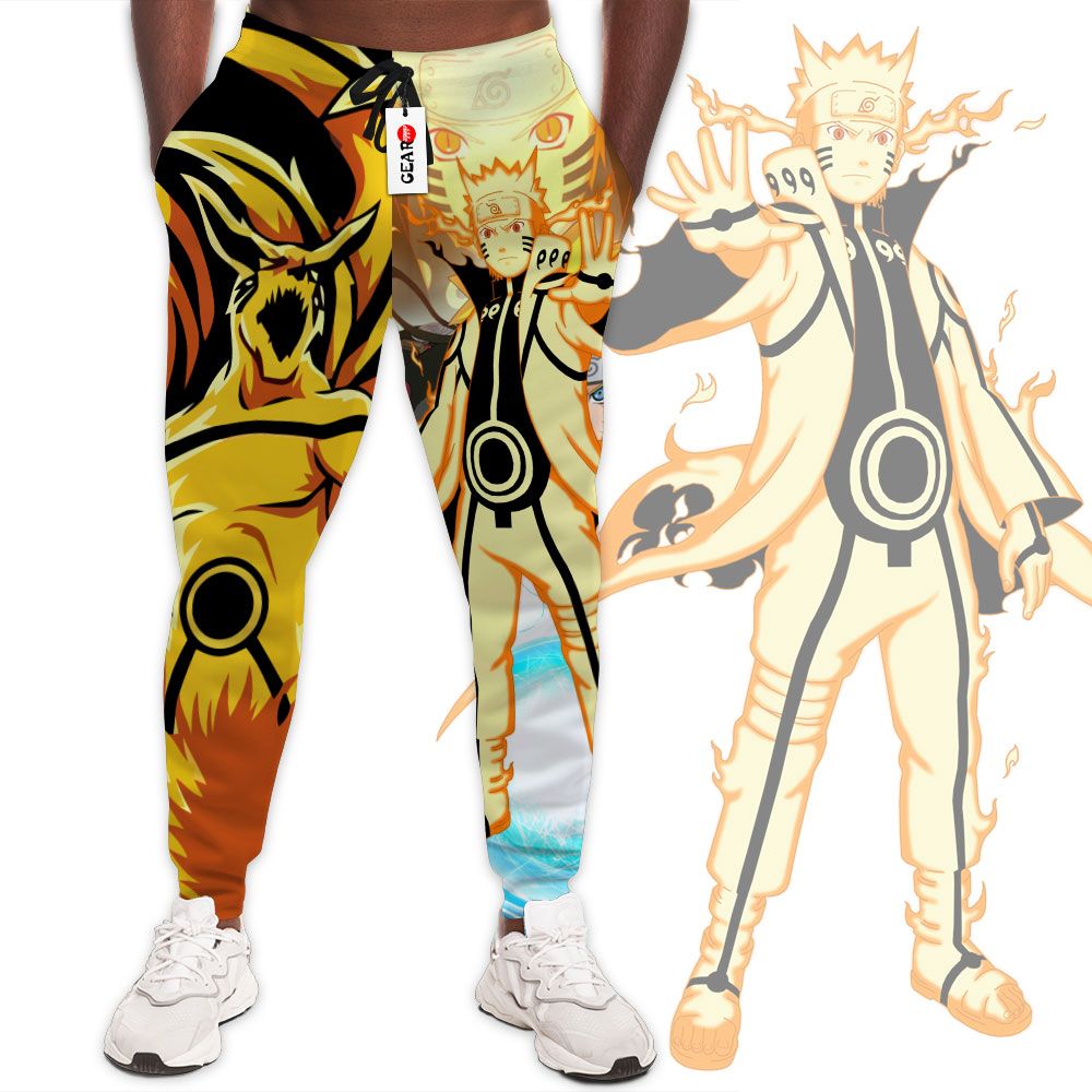 Uzumaki Naruto Sweatpants Custom Anime Naruto Joggers Merch G01210