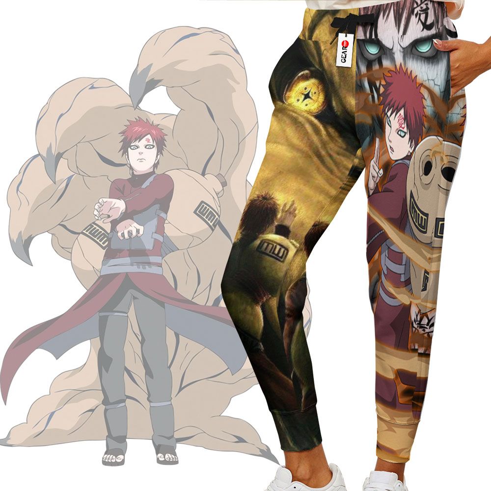 Gaara Sweatpants Custom Anime Naruto Joggers Merch G01210