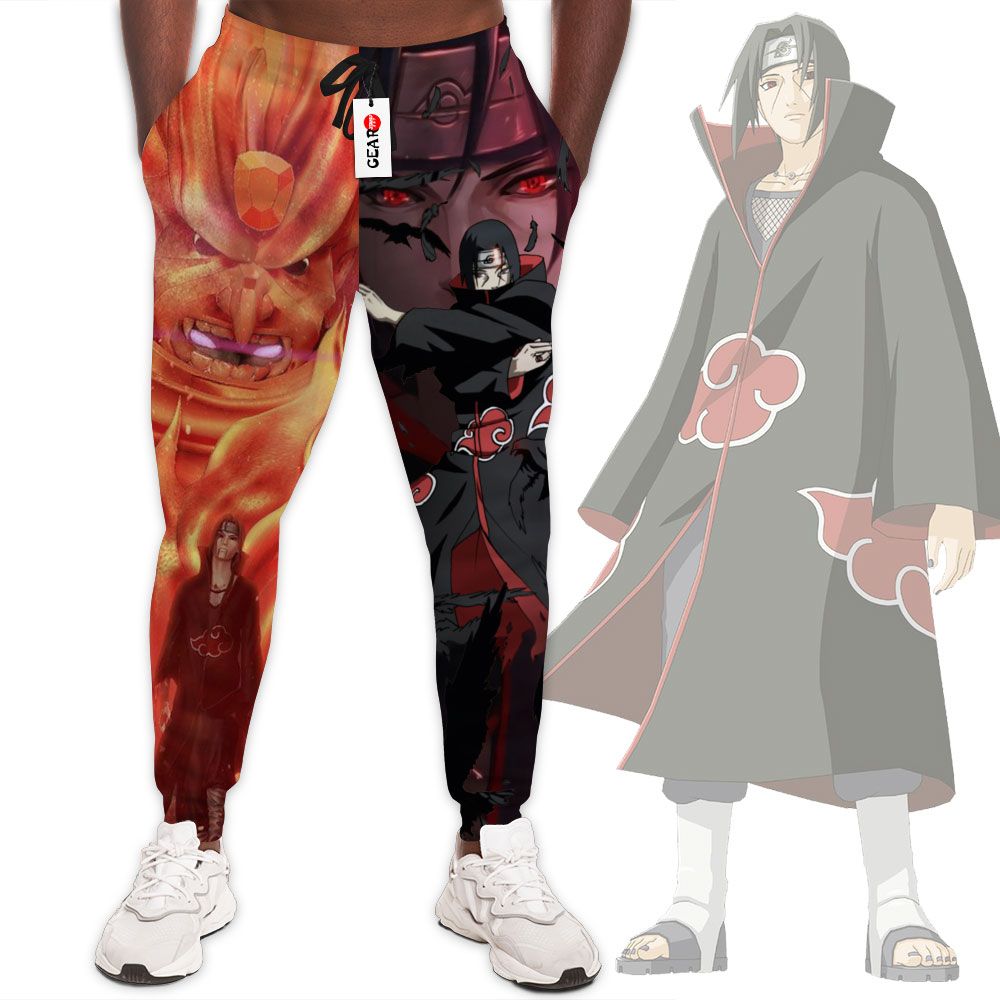 Uchiha Itachi Sweatpants Custom Anime Naruto Joggers Merch G01210