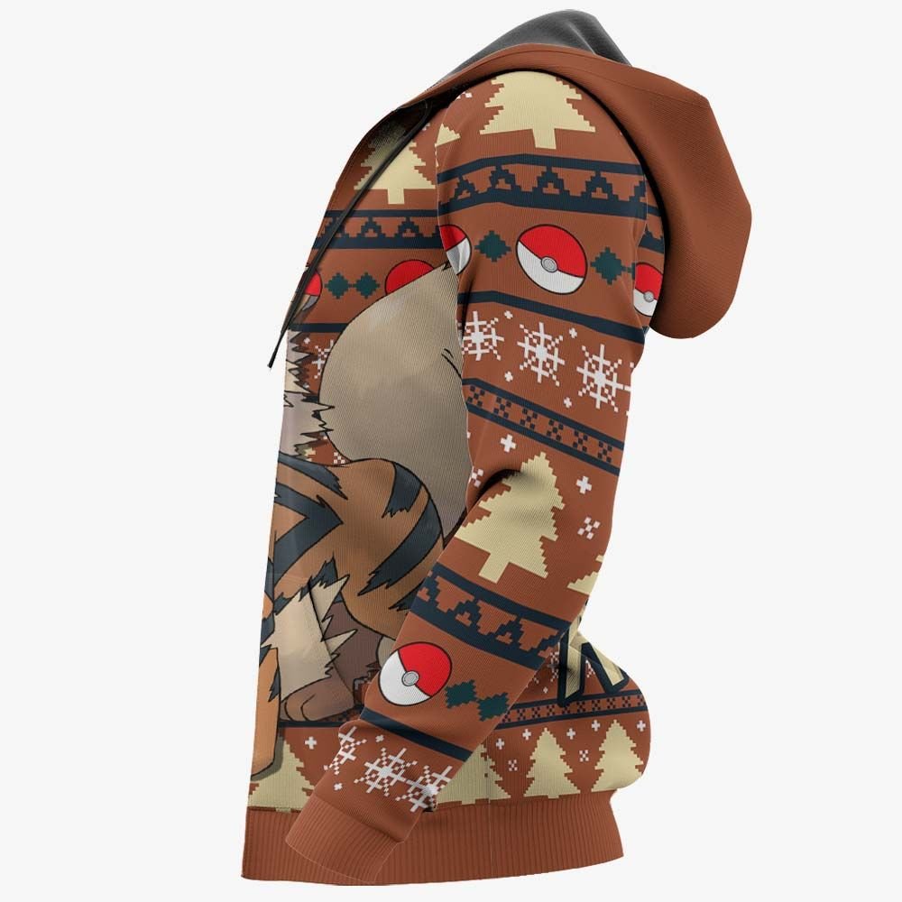 Arcanine Ugly Christmas Sweater Custom Anime Pokemon Xmas Gifts GO0110