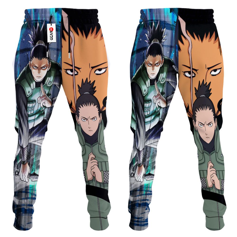 Shikamaru Sweatpants Custom Anime Naruto Joggers Merch G01210