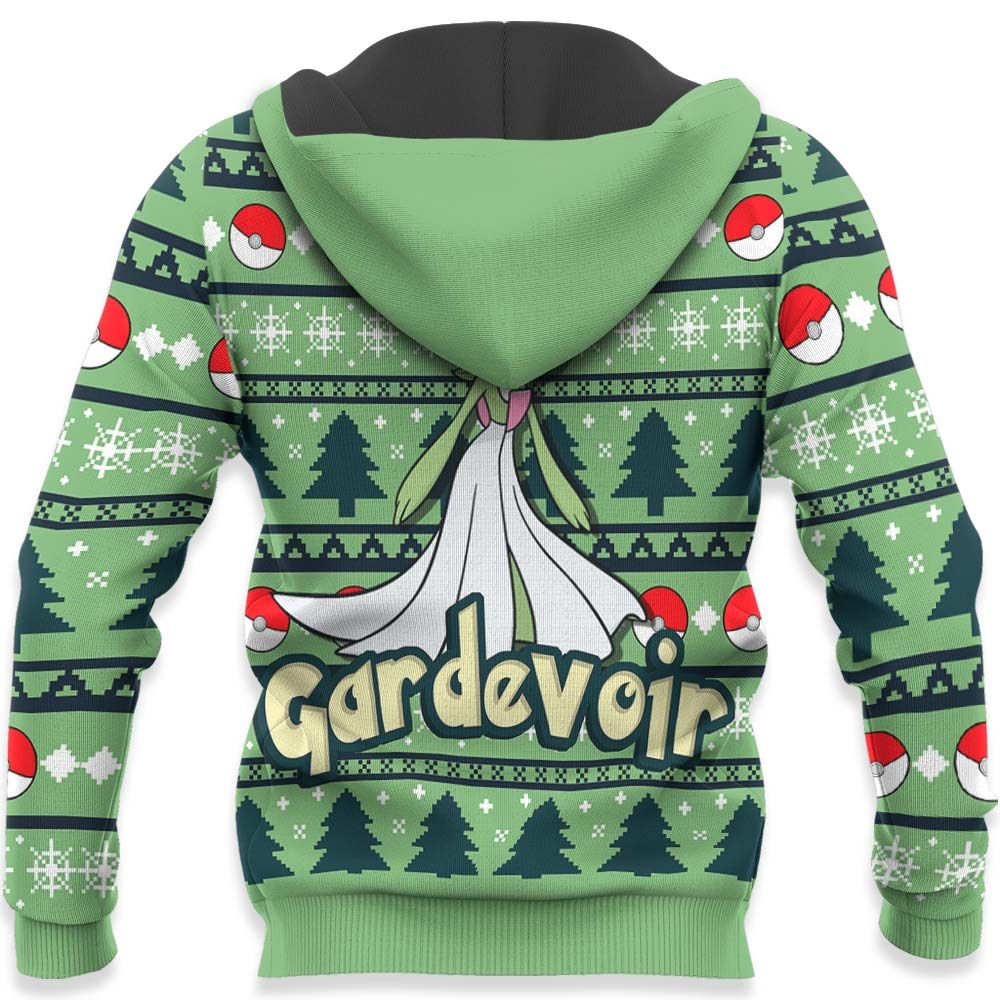 Gardevoir Ugly Christmas Sweater Custom Anime Pokemon Xmas Gifts GO0110