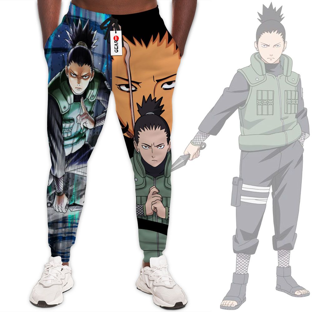Shikamaru Sweatpants Custom Anime Naruto Joggers Merch G01210