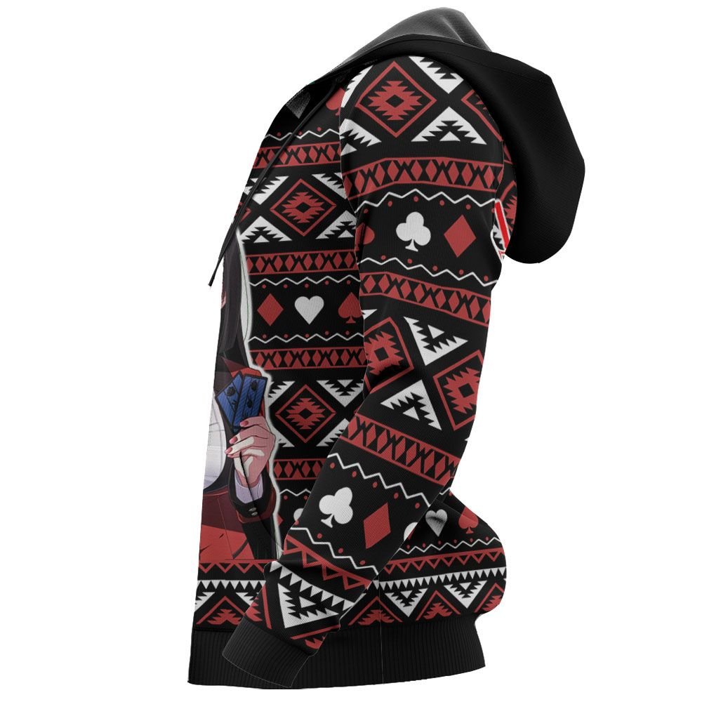 Yumeko Jabami Ugly Christmas Sweater Custom Anime Kakegurui Xmas Gifts GO0110
