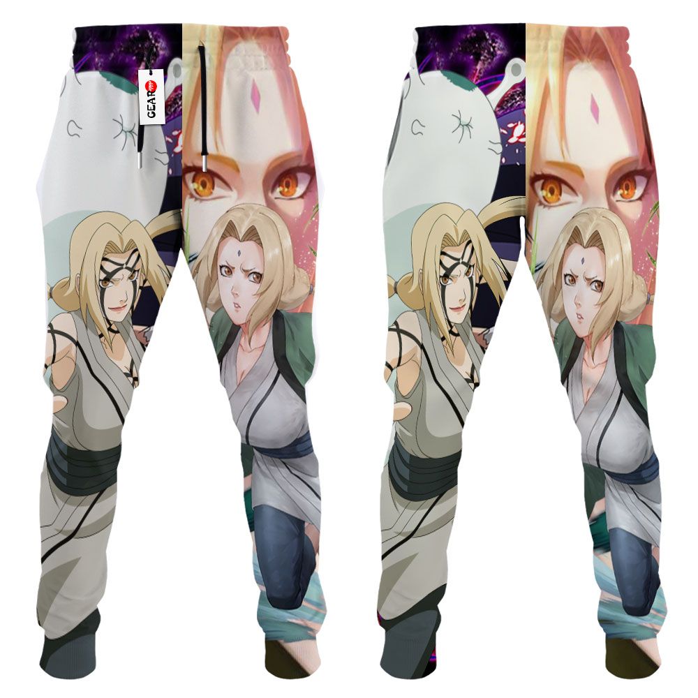 Tsunade Sweatpants Custom Anime Naruto Joggers Merch G01210