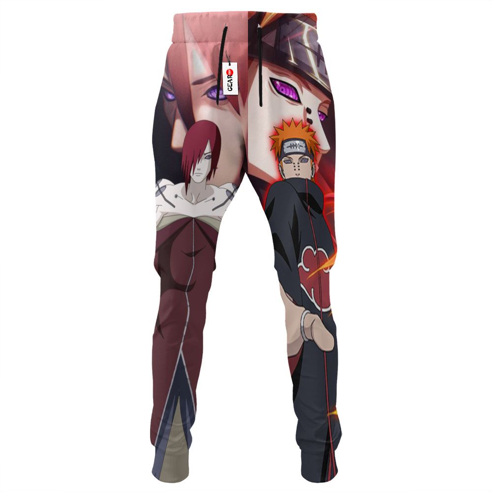 Nagato Pain Sweatpants Custom Anime Naruto Joggers Merch G01210