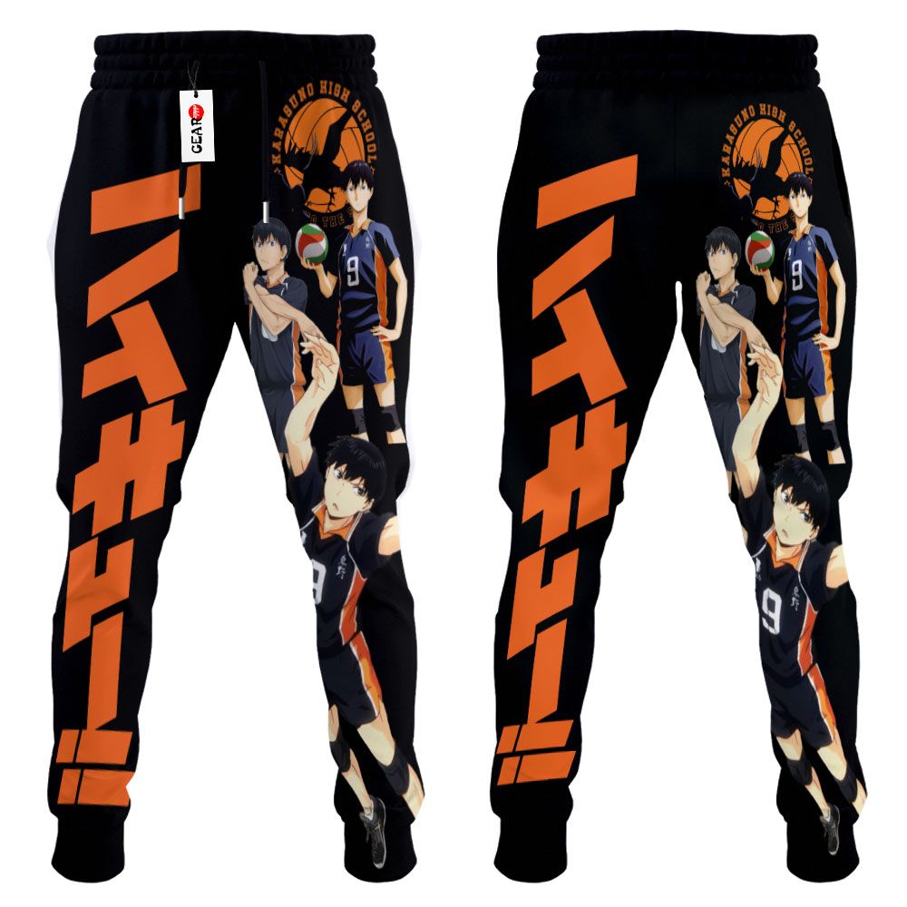 Tobio Kageyama Sweatpants Custom Anime Haikyuu Joggers Merch G01210
