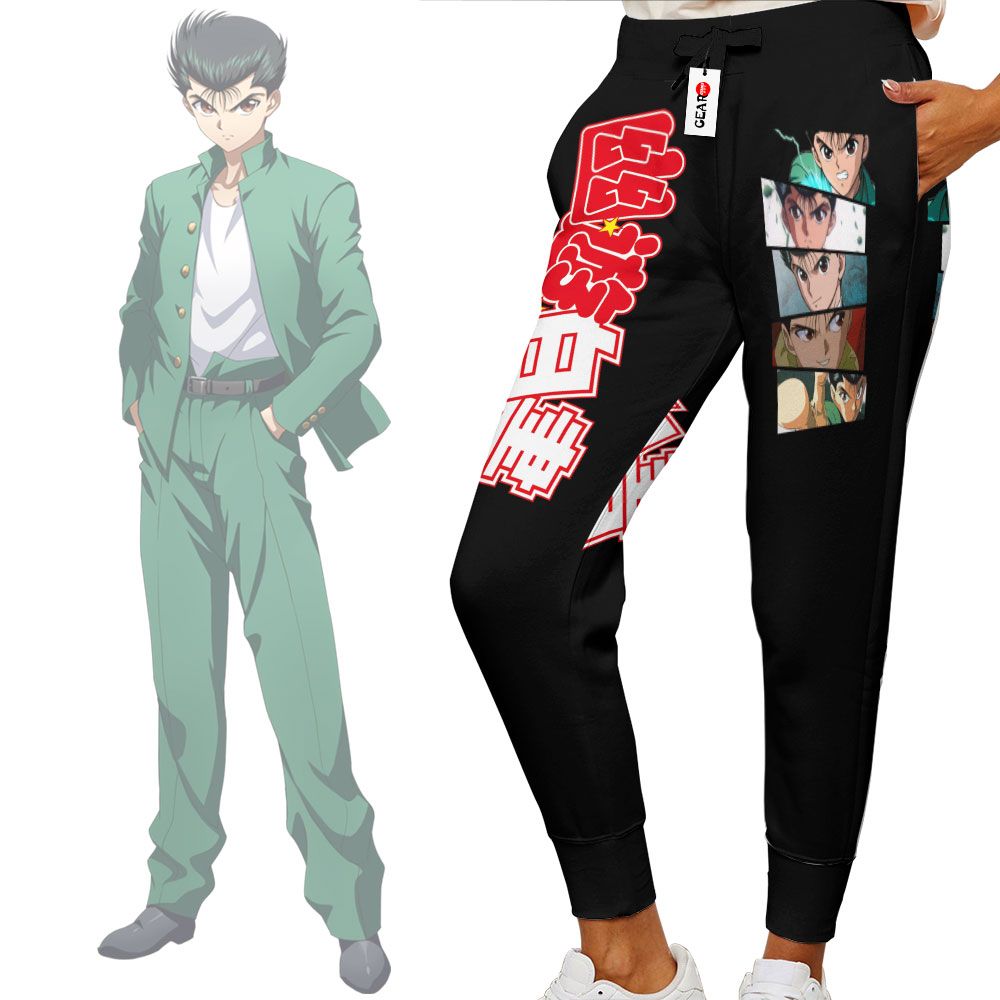 Yusuke Urameshi Sweatpants Custom Anime Yu Yu Hakusho Joggers Merch G01210