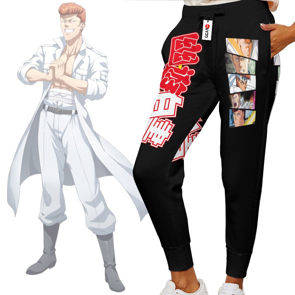Kuwabara Kazuma Sweatpants Custom Anime Yu Yu Hakusho Joggers Merch G01210