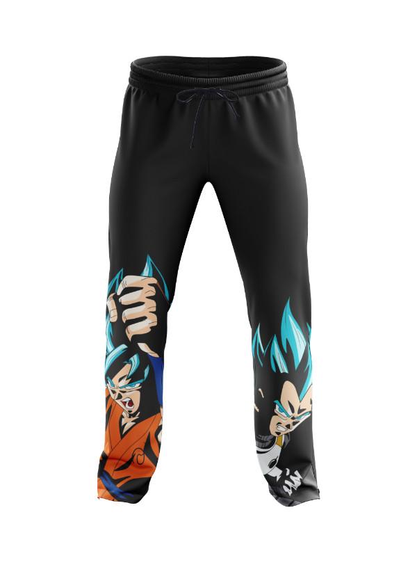 Goku Vegeta Pants Front - Otaku Treat