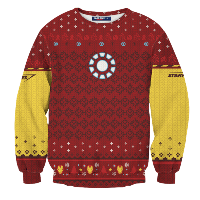 A Very Stark Christmas Unisex Wool Sweater FDM0310 S Official Otaku Treat Merch