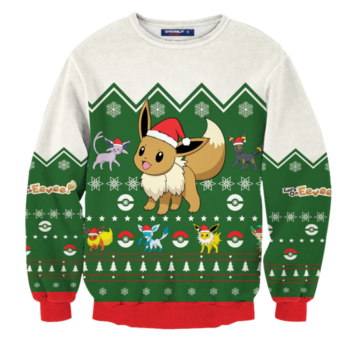 Christmas Evee Unisex Wool Sweater FDM0310 S Official Otaku Treat Merch
