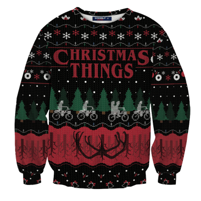 Christmas Things Unisex Wool Sweater FDM0310 S Official Otaku Treat Merch