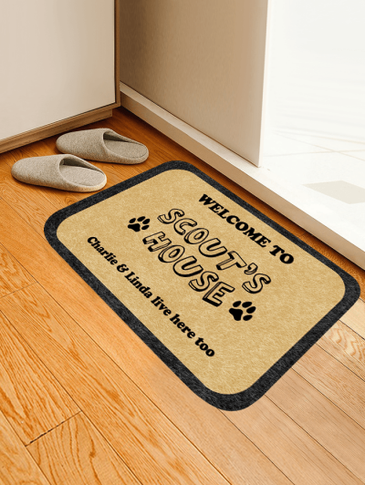 Customized Welcome to my House Carpet/Rug Official Merch FDM3009 S Official Otaku Treat Merch