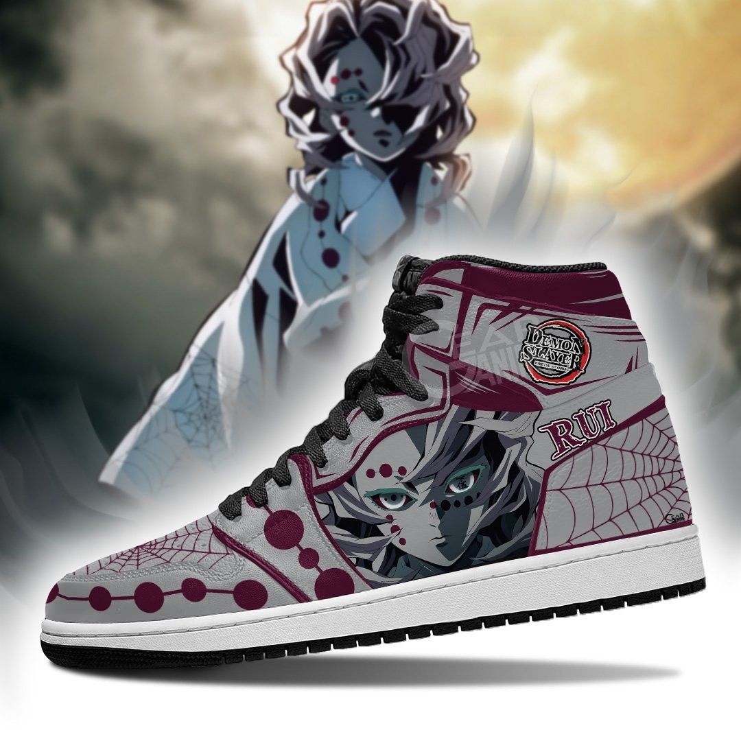 demon rui shoes boots demon slayer anime jordan sneakers fan gift idea gearanime 3 - Otaku Treat