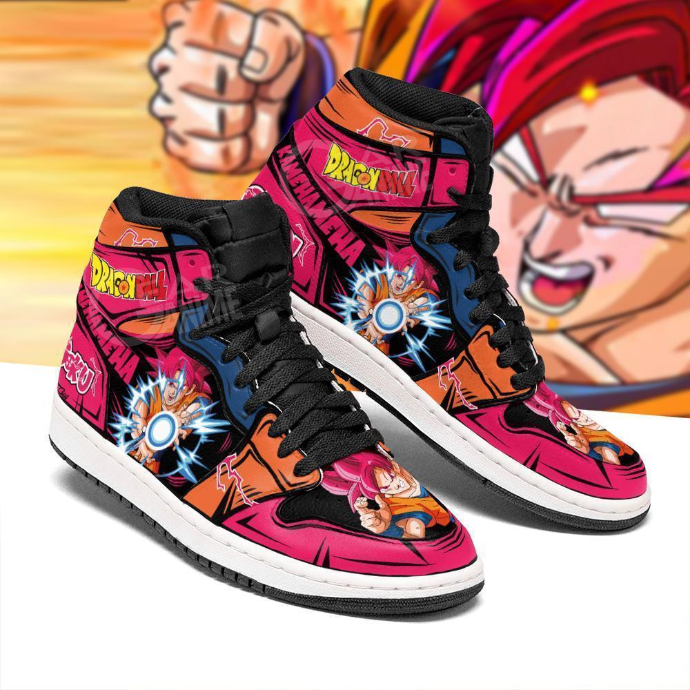 Goku God Jordan Sneakers Dragon Ball Custom Anime Shoes Fan TLM2710