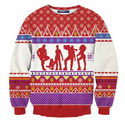 Guardians of the Christmas Galaxy Unisex Wool Sweater FDM0310 S Official Otaku Treat Merch