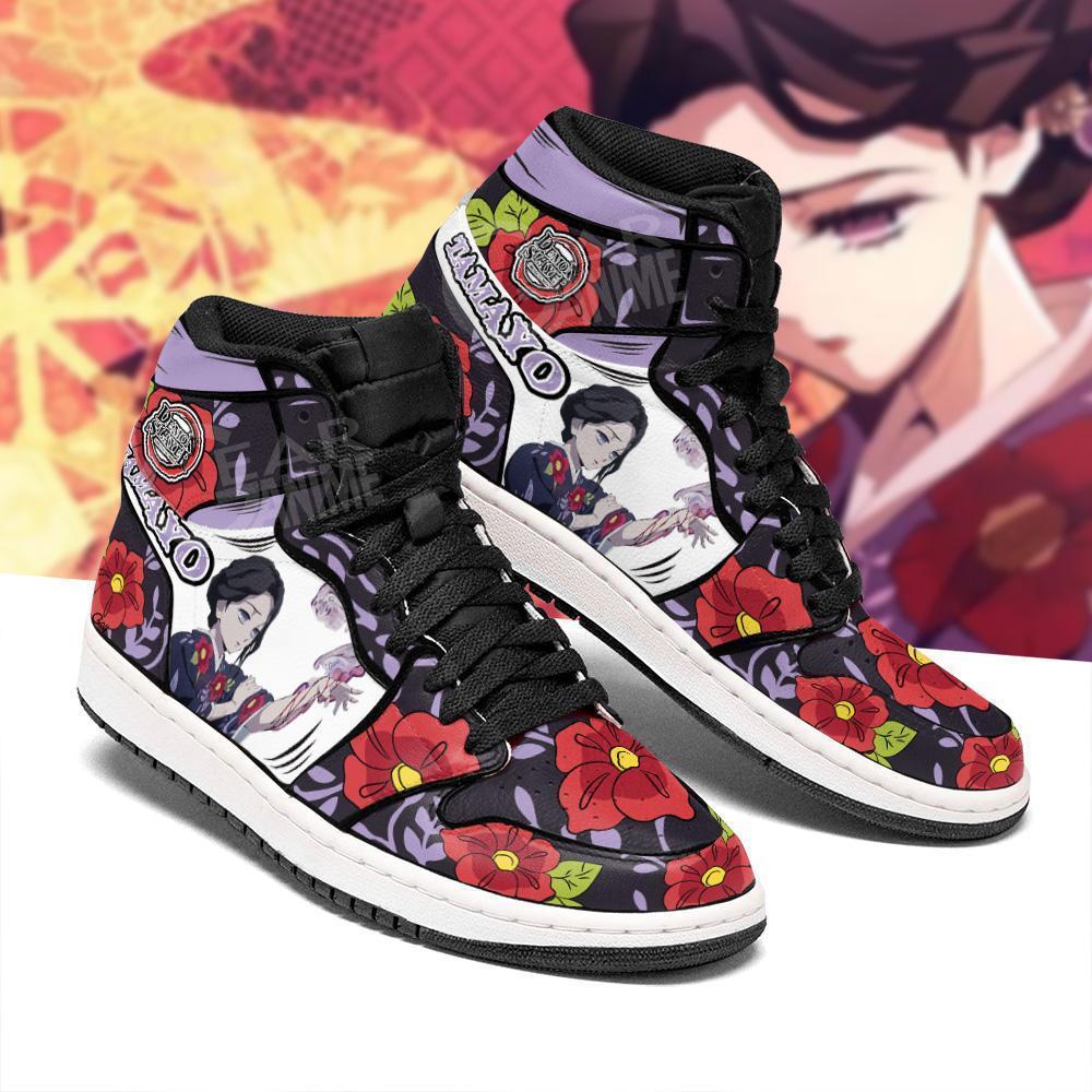 lady tamayo shoes boots demon slayer anime jordan sneakers fan gift idea gearanime 2 - Otaku Treat