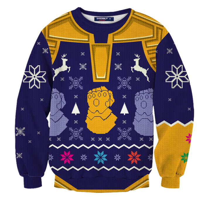 Mad Titan Christmas Unisex Wool Sweater FDM0310 S Official Otaku Treat Merch